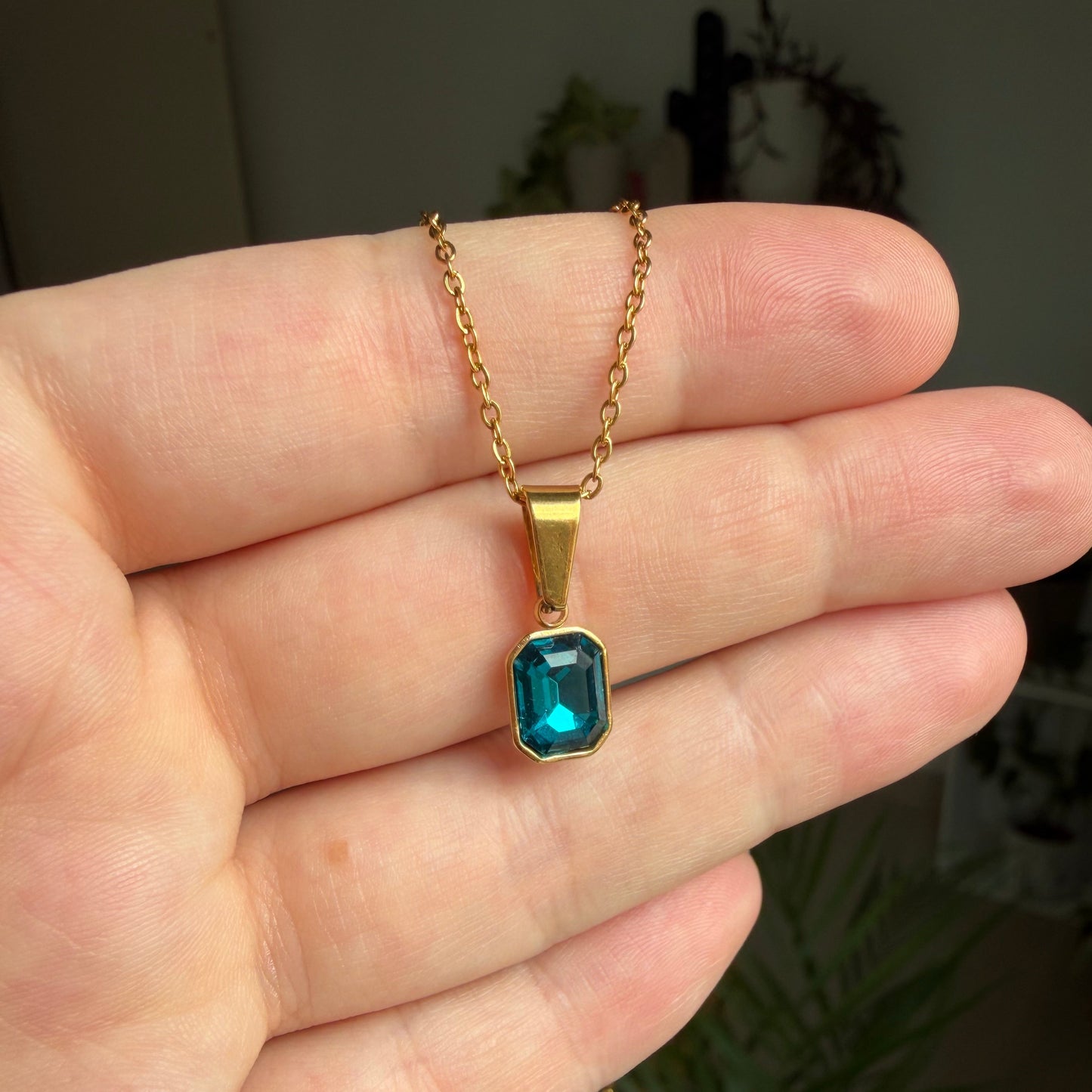 Collana Acqua Marina