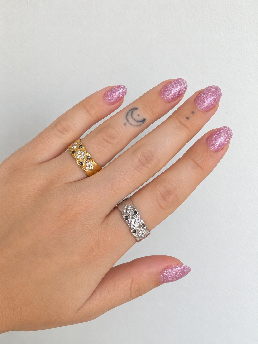 Anello Strass