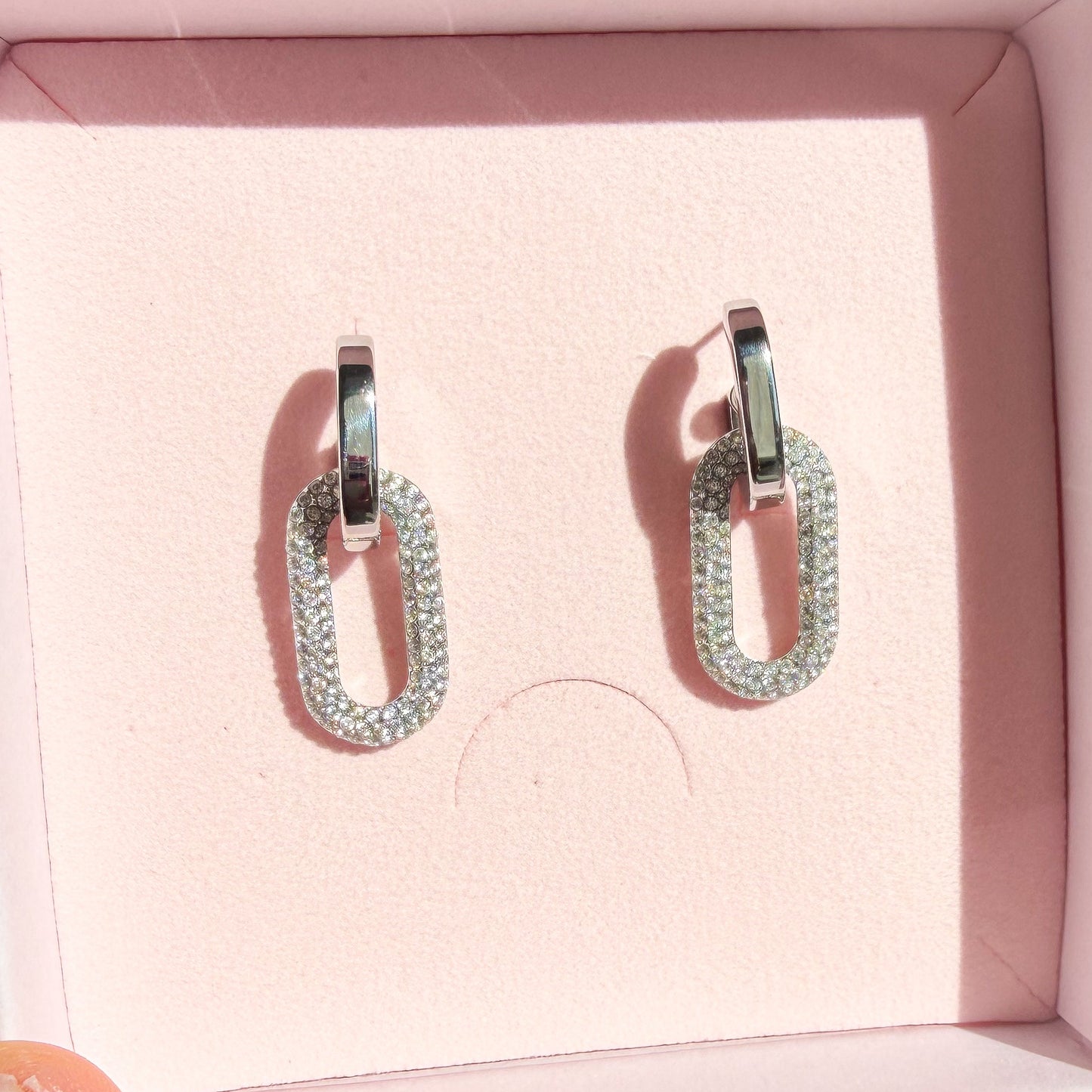 Orecchini Oval Sparkling