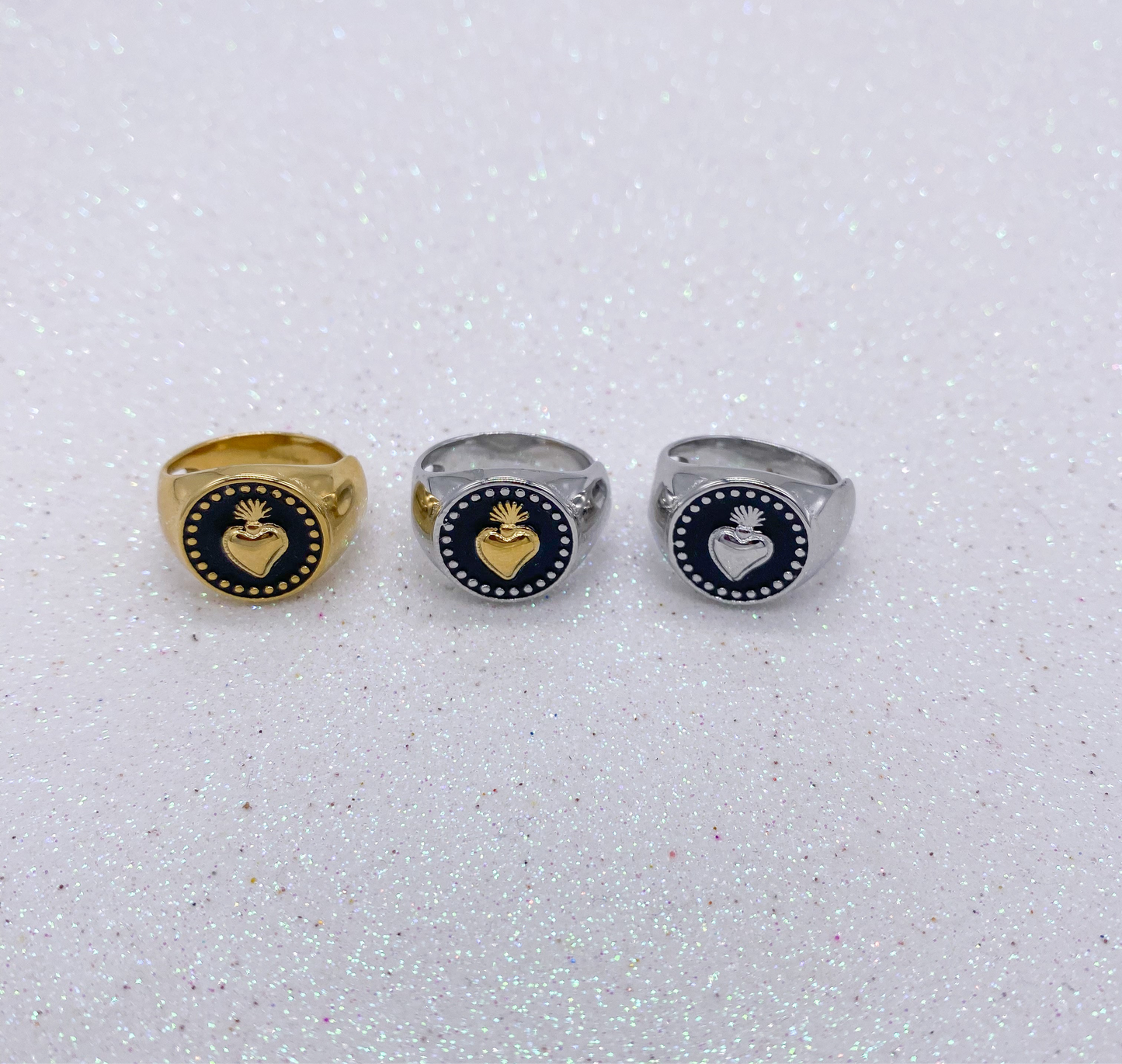 Anello Chevalier Cuore Sacro