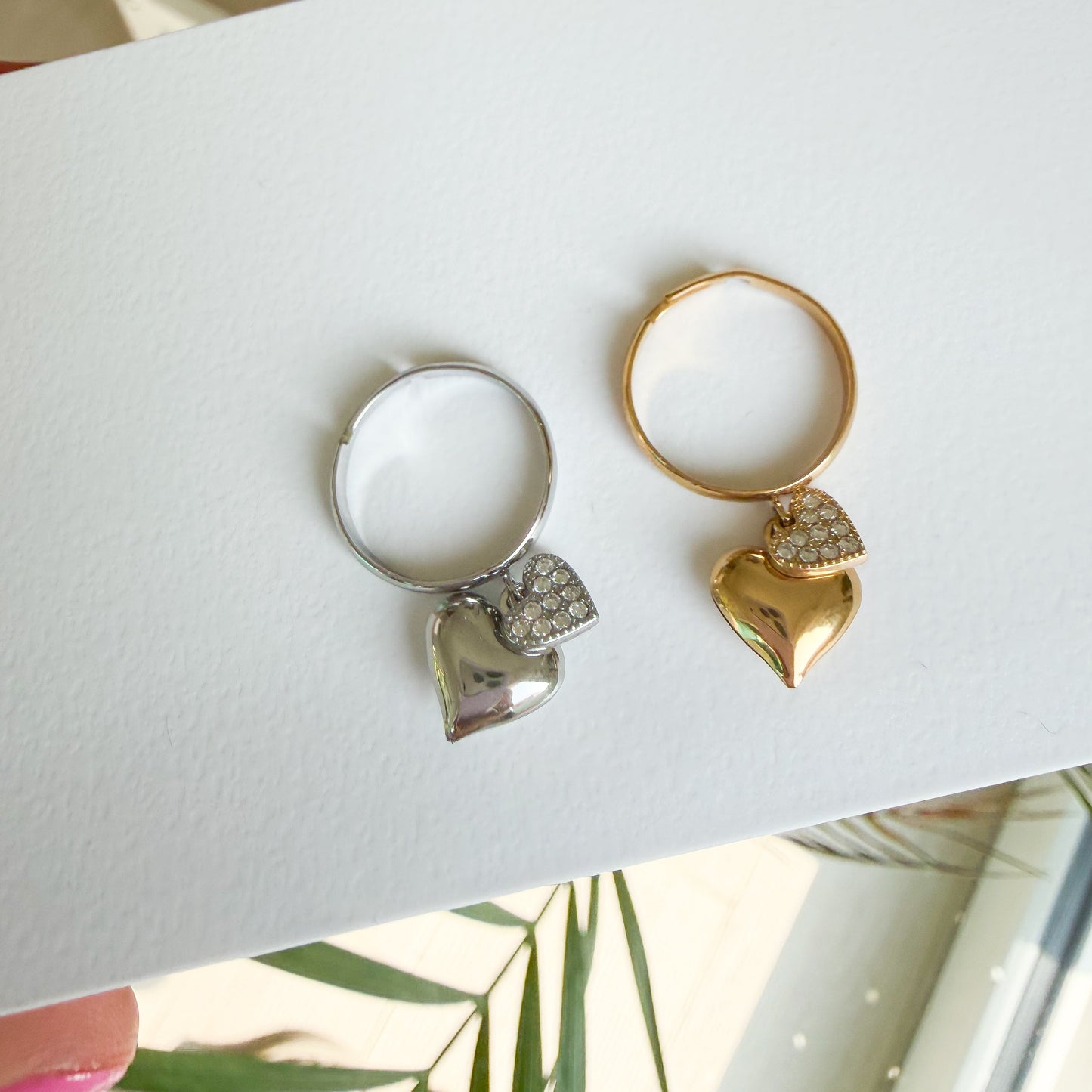 Anello Cuori Sonaglio