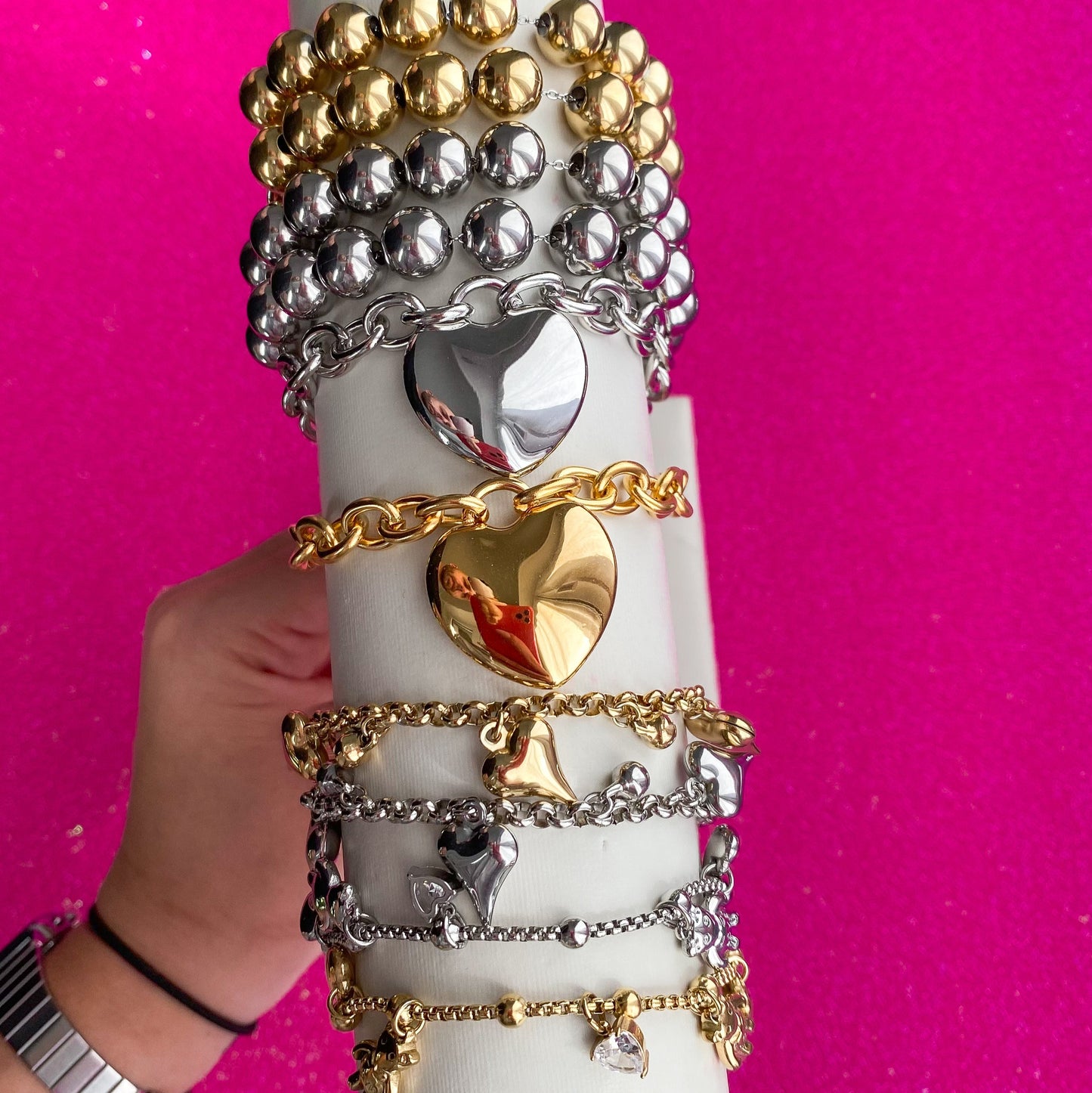 Bracciale Sonaglio sfere 10mm