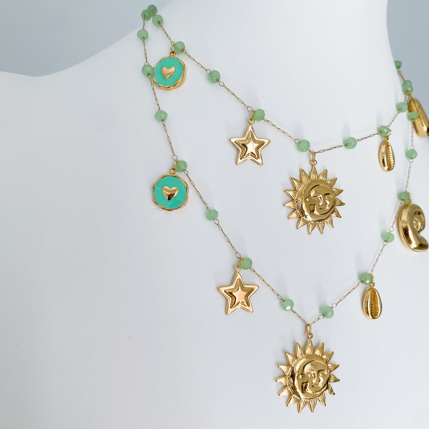 Collana Acqua Marina