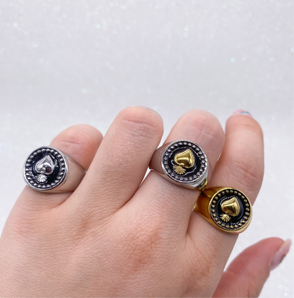 Anello Chevalier Cuore Sacro