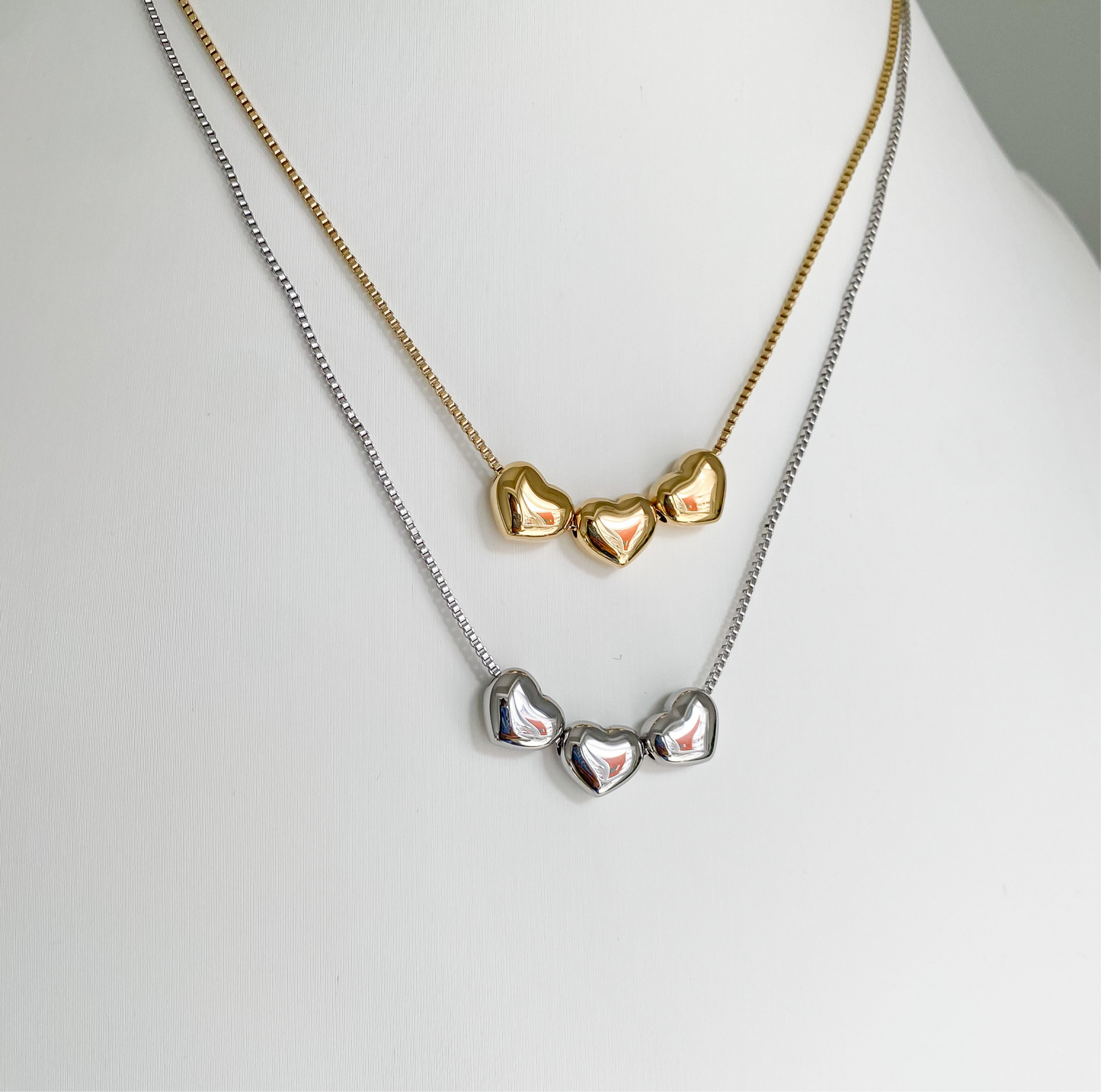 Collana Cuori Chubby