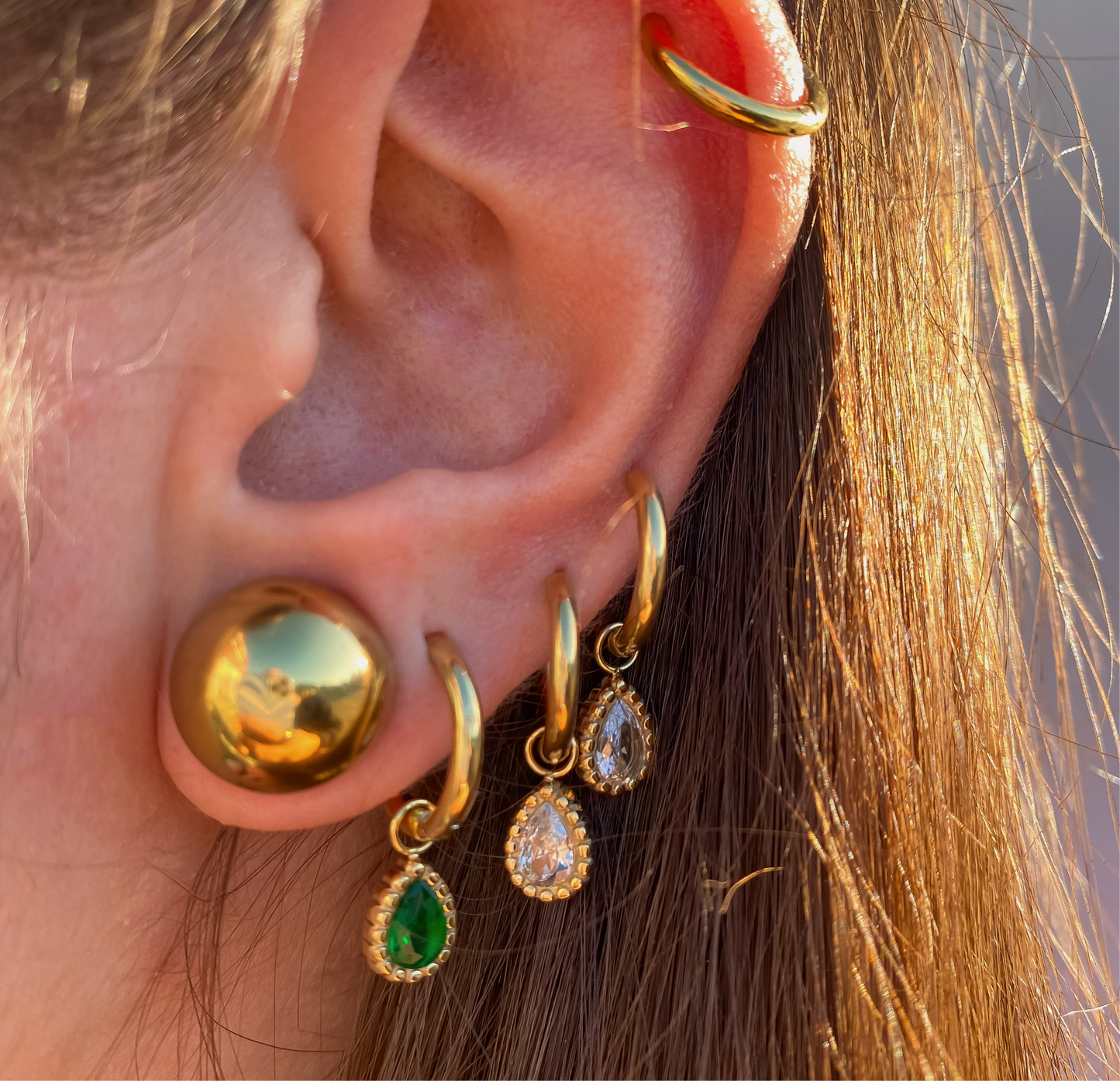 Set Orecchini Goccia