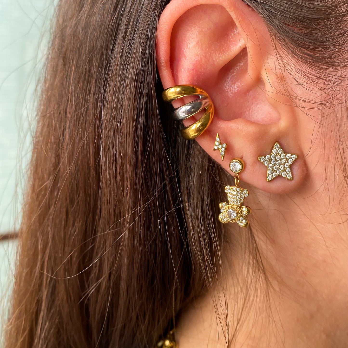 Ear Cuff Bicolor