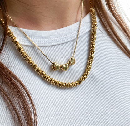 Collana Cuori Chubby