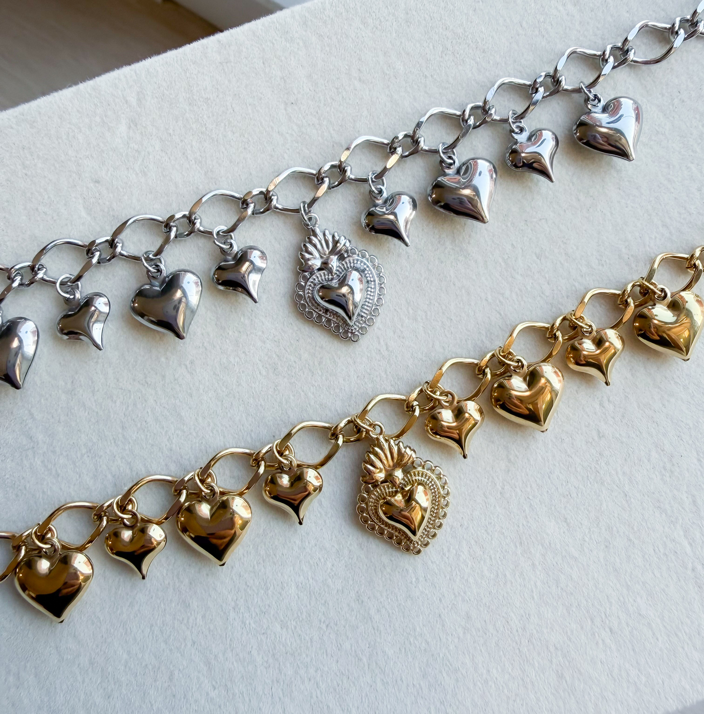 Bracciale Sacro Cuore Sonagli