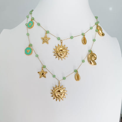 Collana Acqua Marina