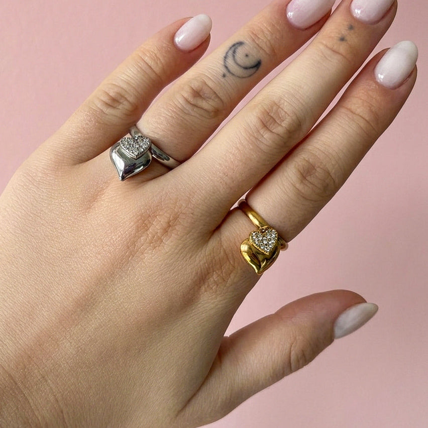 Anello Cuori Sonaglio