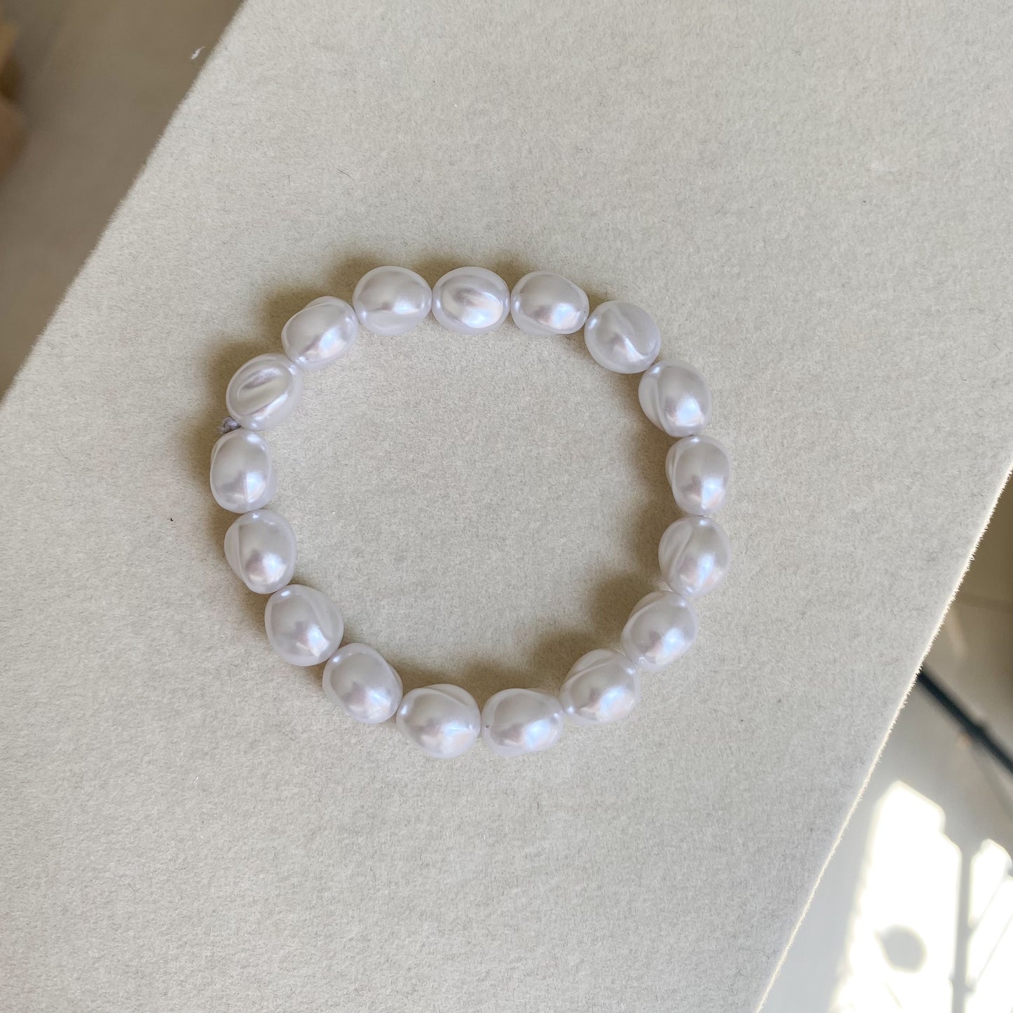 Bracciale Elastico Perle