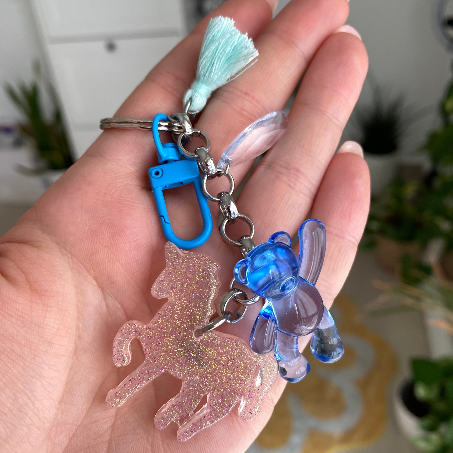 Portachiavi Unicorno Teddy