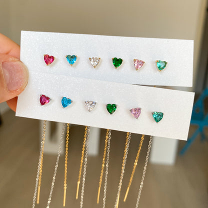 Orecchini Sali e Scendi Multicolor