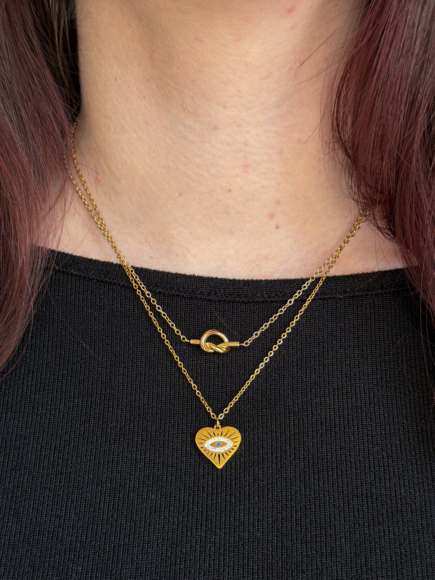 Collana Occhio Porta Fortuna