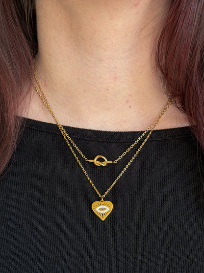Collana Occhio Porta Fortuna