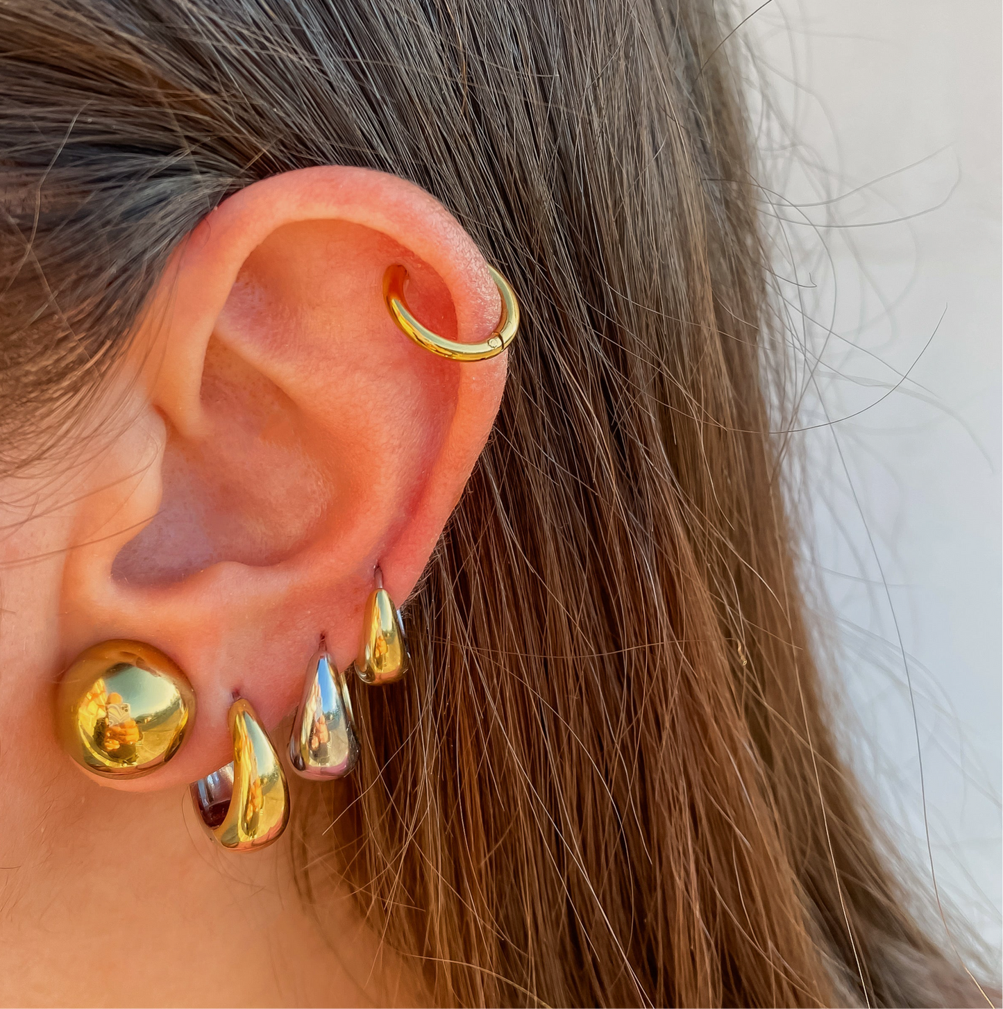 Set Orecchini Bicolor