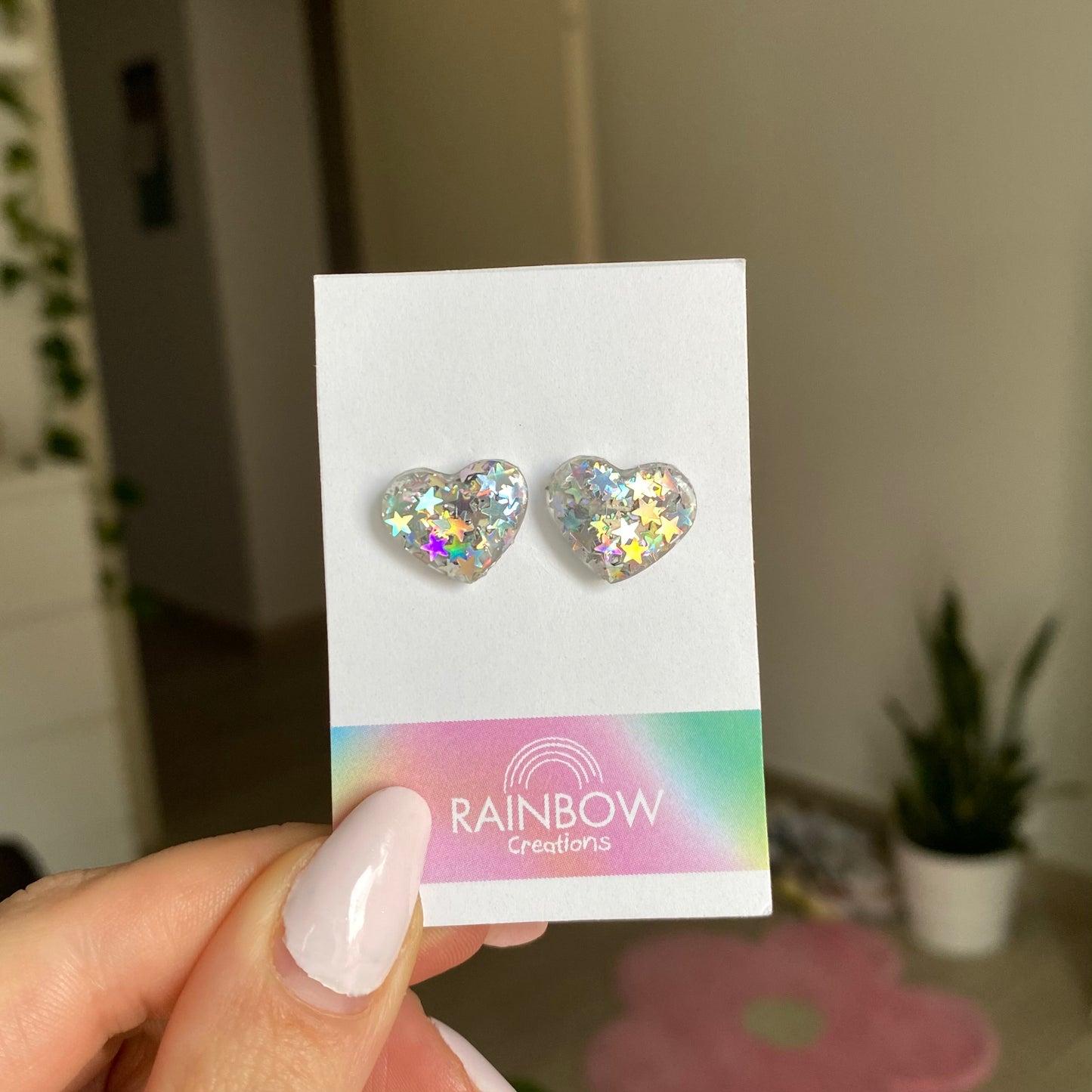 Orecchini Silver Heart