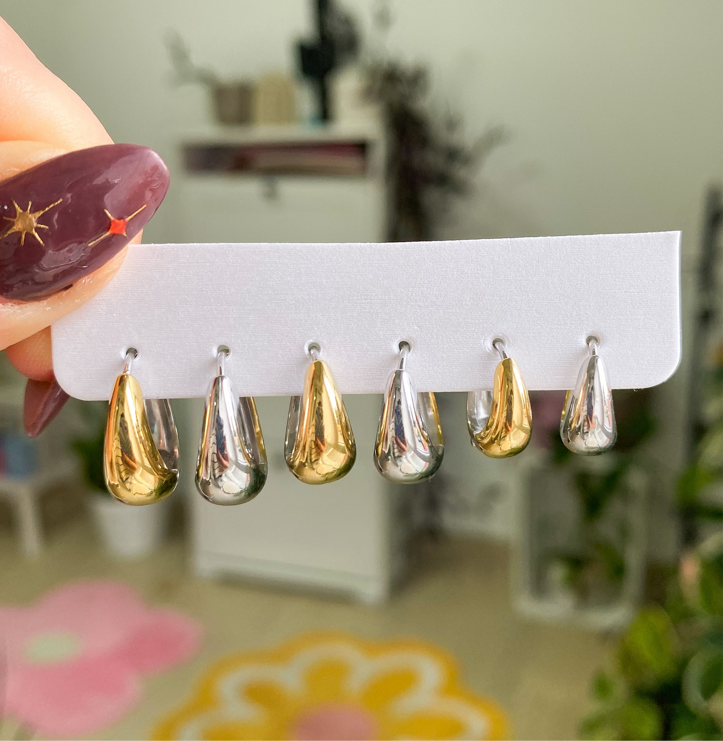 Set Orecchini Bicolor