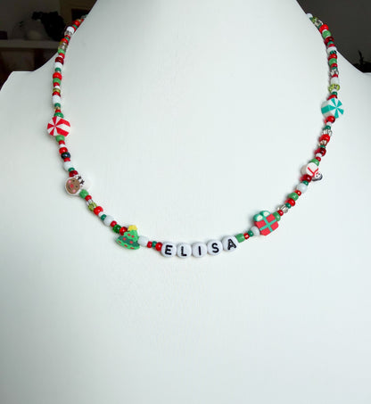 Collana Perline Natale