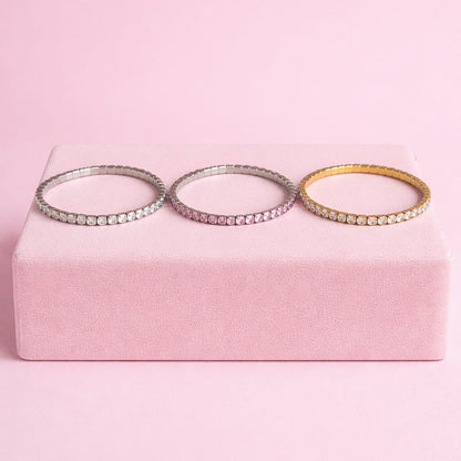 Bracciale Tennis Elastico