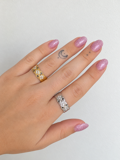 Anello Strass