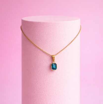 Collana Acqua Marina