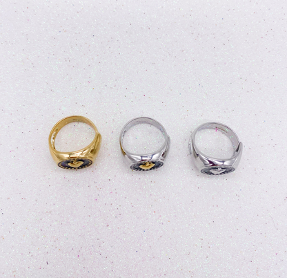 Anello Chevalier Cuore Sacro