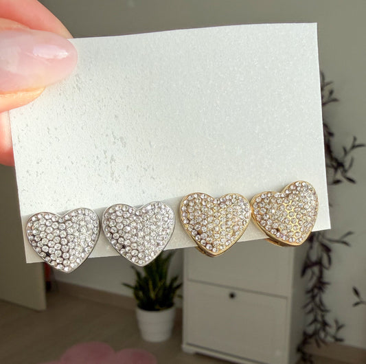Orecchini Clip Cuore