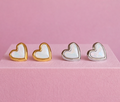 Orecchini Cuore di Pietra