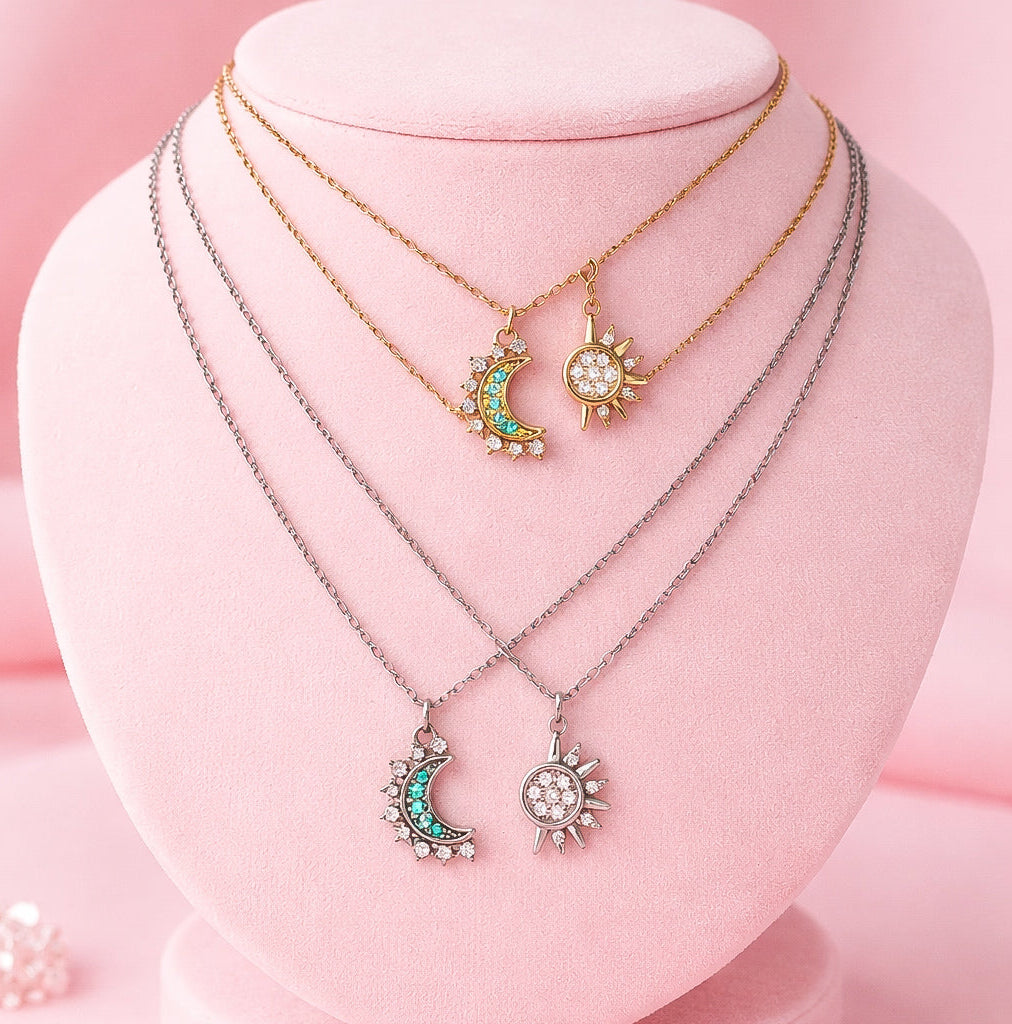 Collana Sole e Luna