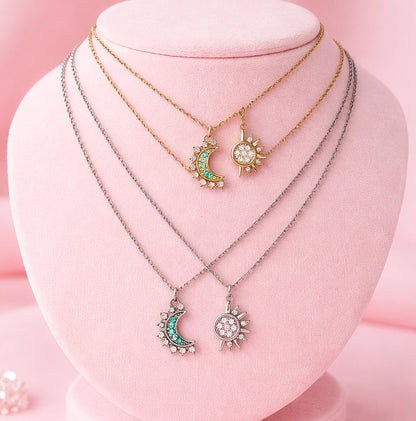 Collana Sole e Luna