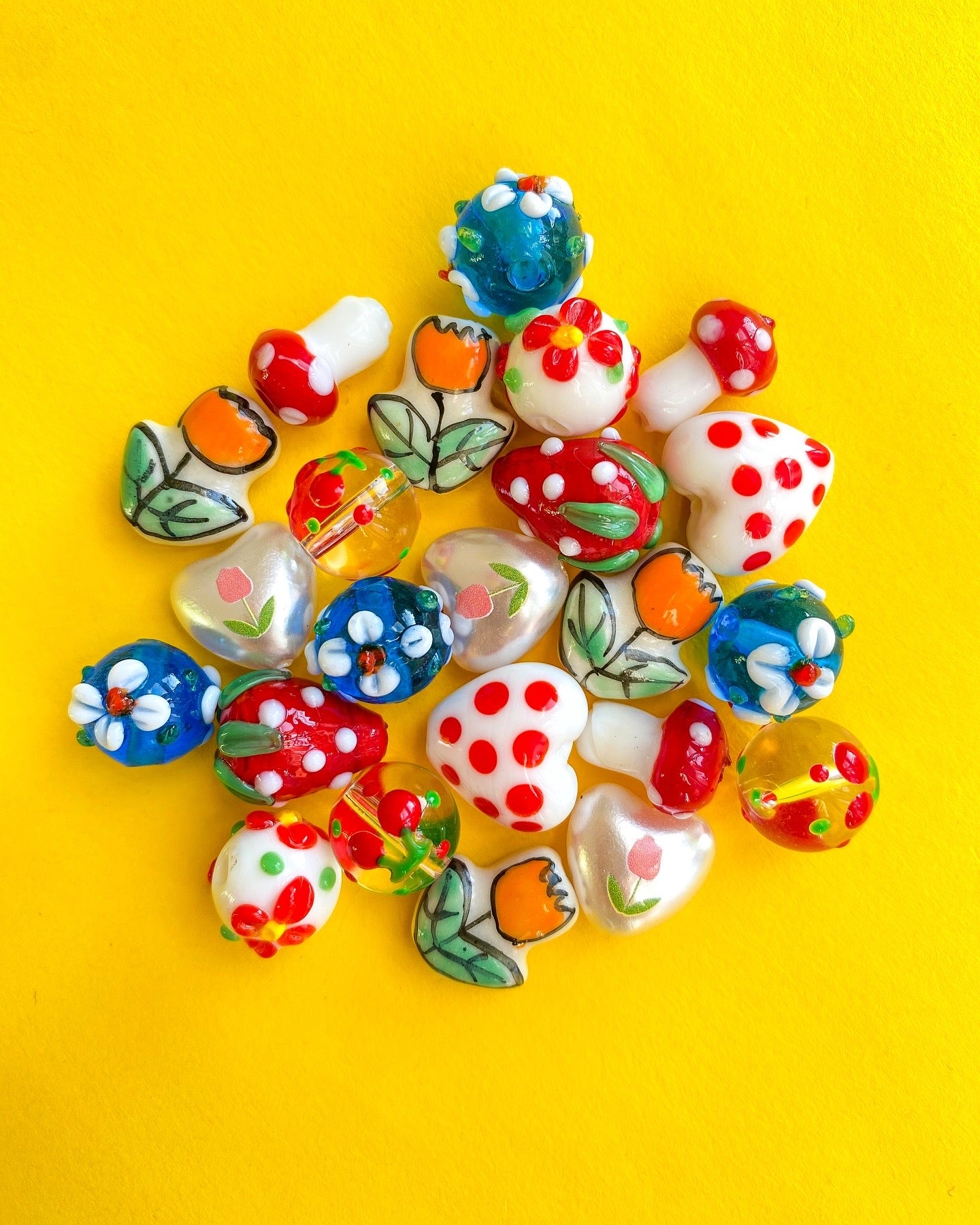 Ciondolo Tulipano Cuore