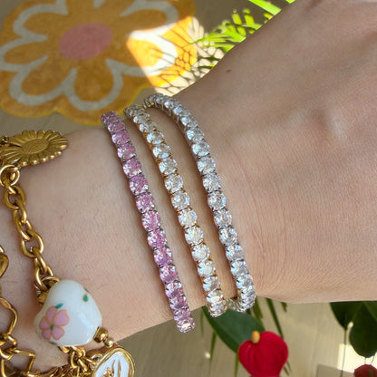Bracciale Tennis Elastico