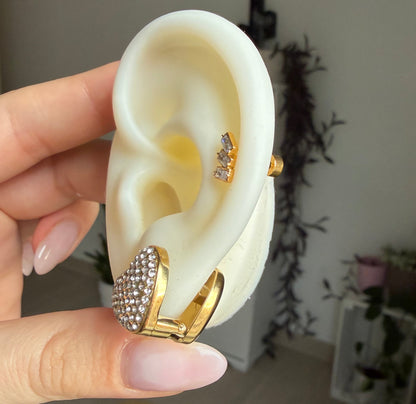 Orecchini Clip Cuore