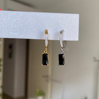 Orecchino Baguette Color