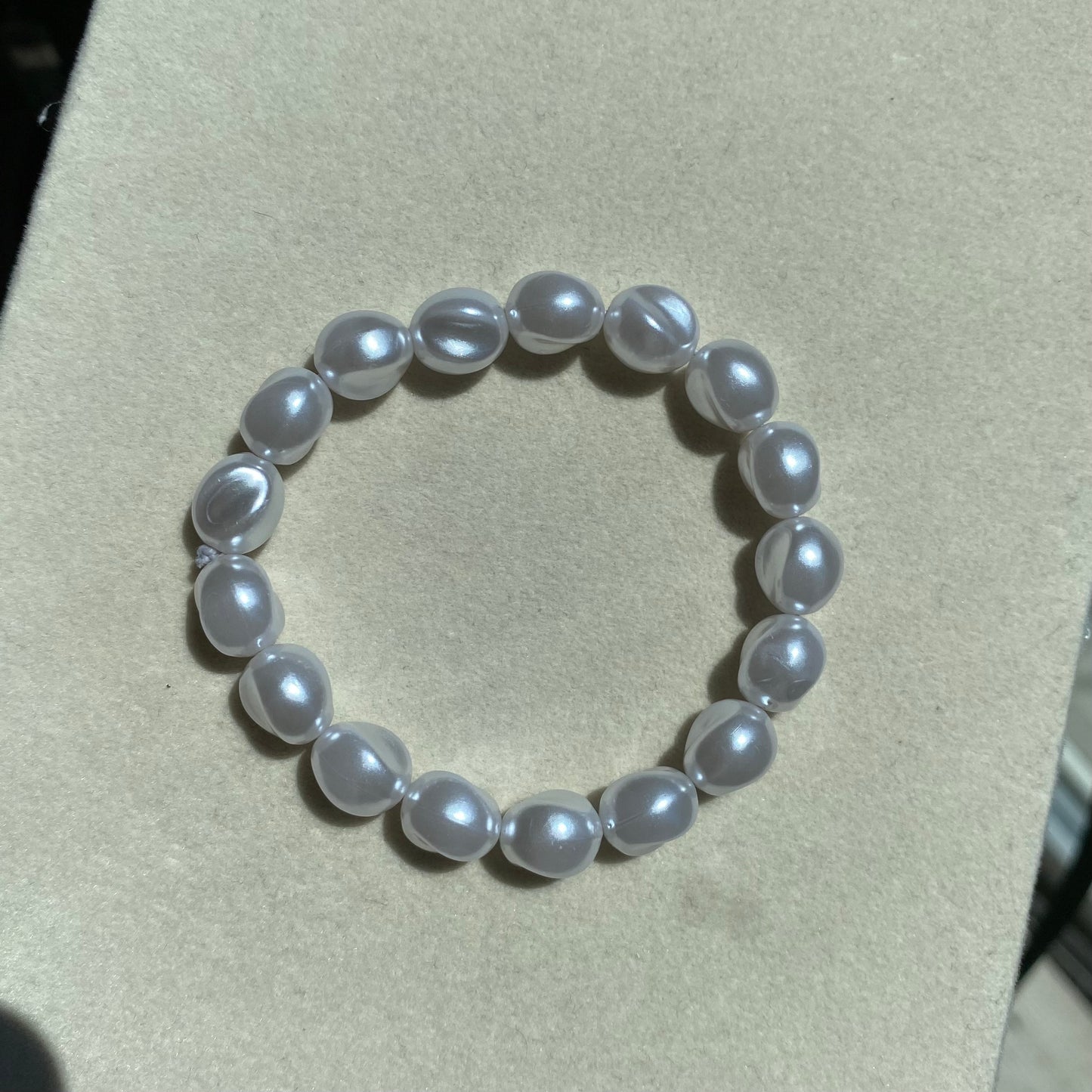 Bracciale Elastico Perle