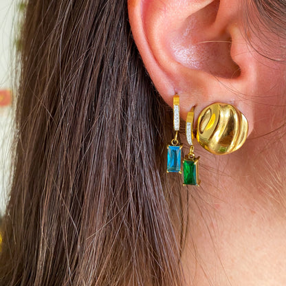 Set Orecchini Baguette Color