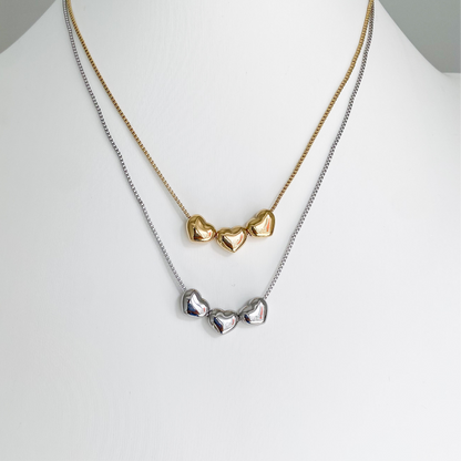 Collana Cuori Chubby