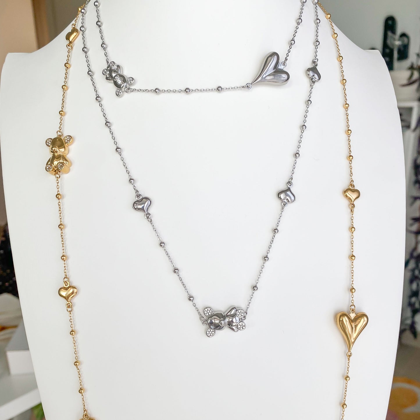 Collana Orsetto Lunga