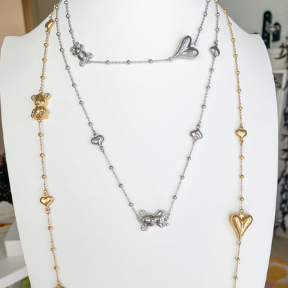 Collana Orsetto Lunga