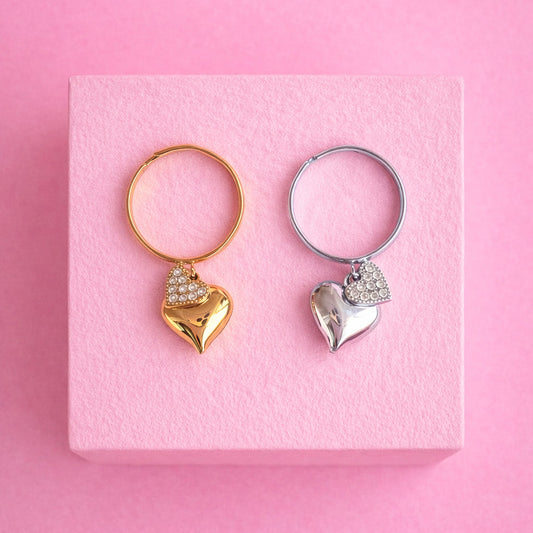 Anello Cuori Sonaglio