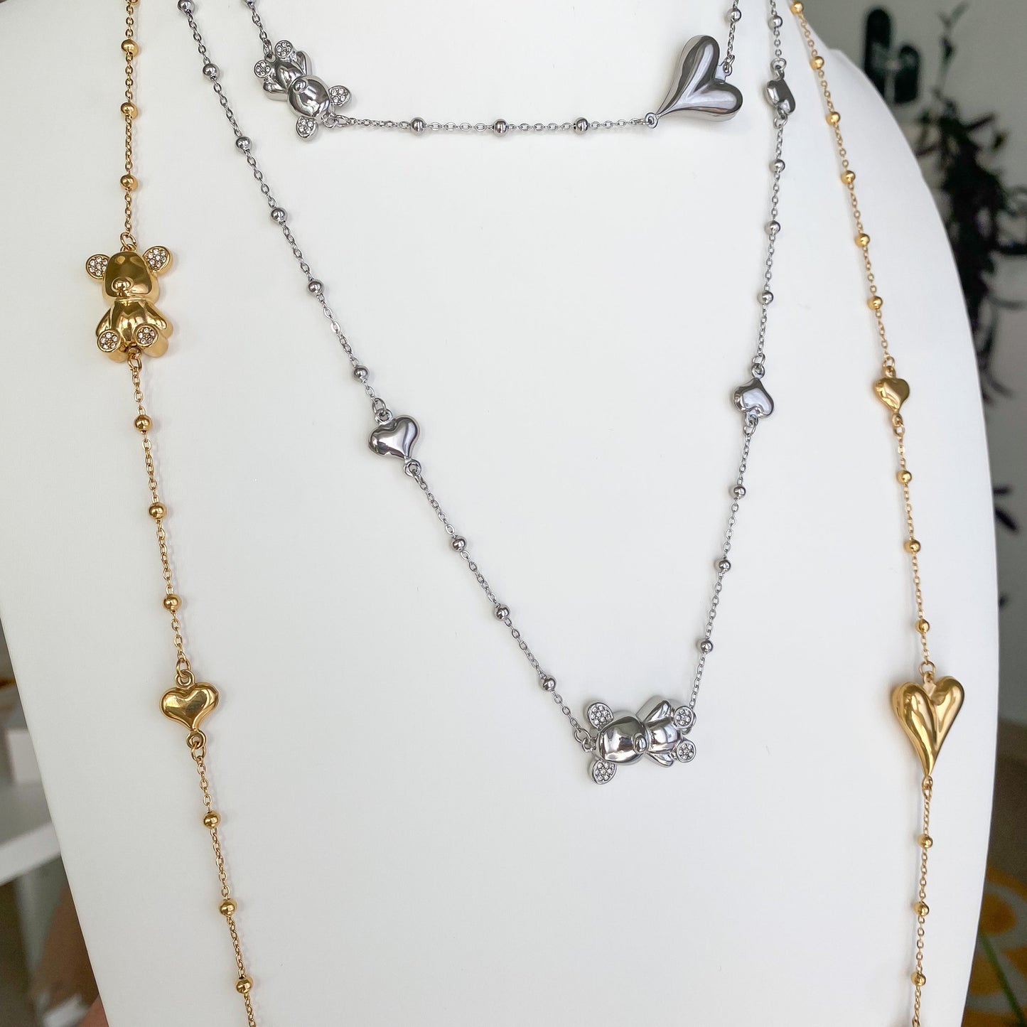 Collana Orsetto Lunga