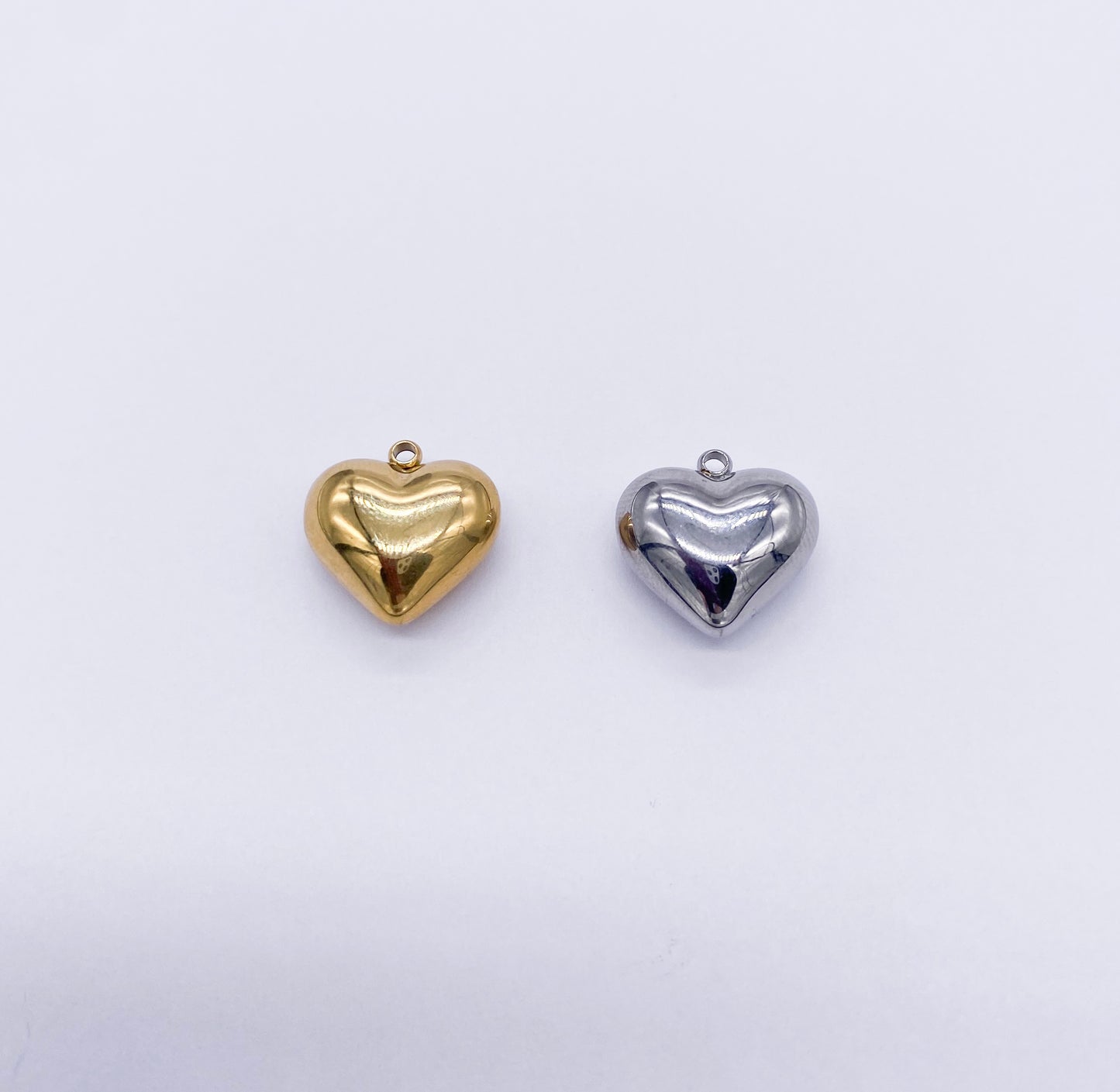 Ciondolo Cuore Bombato