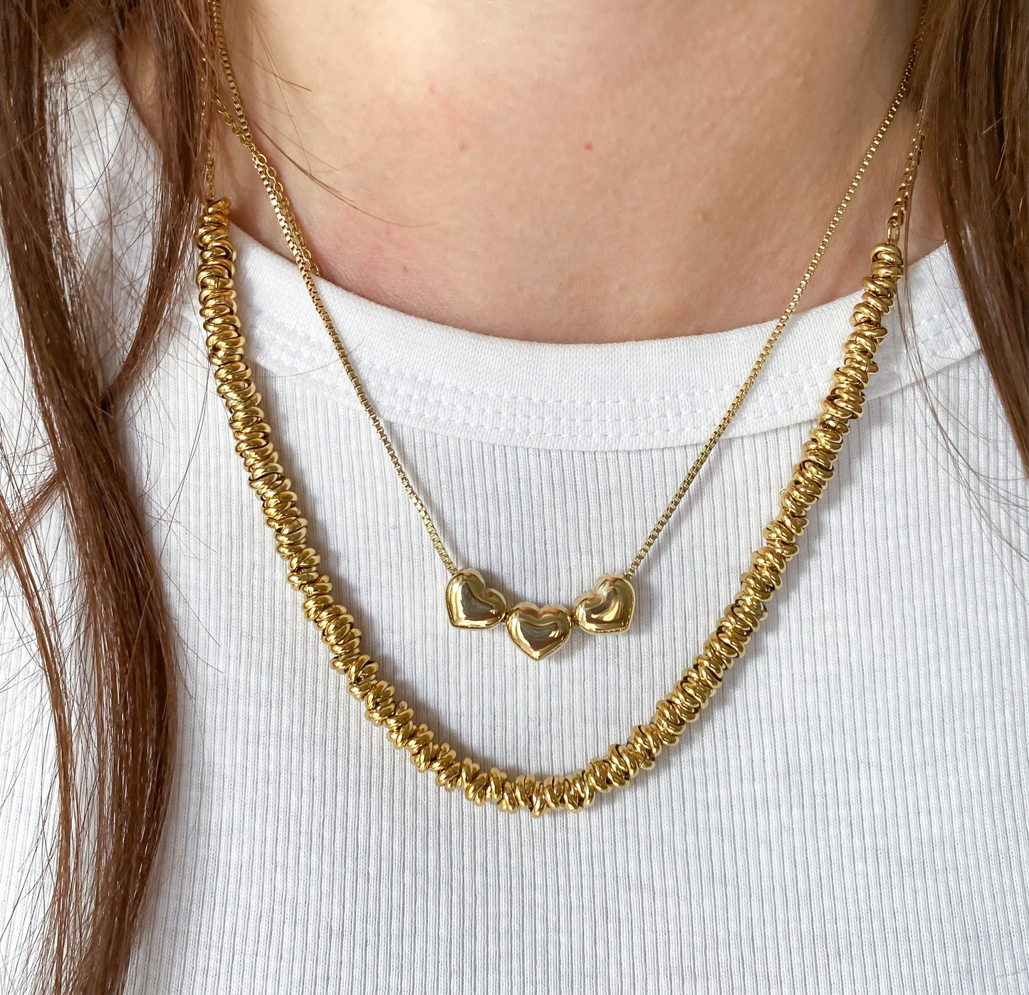 Collana Cuori Chubby