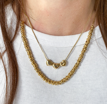 Collana Cuori Chubby