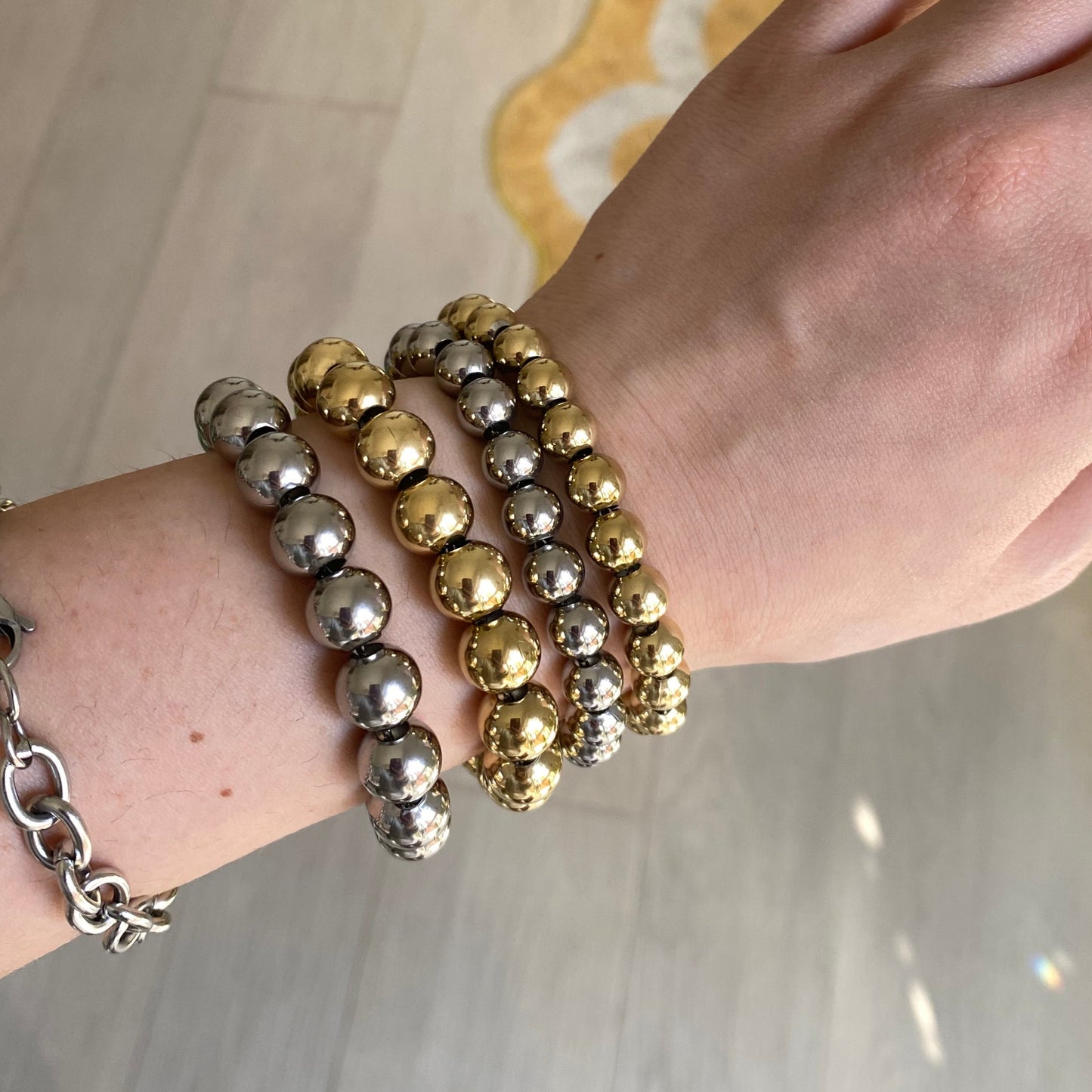 Bracciale Sonaglio Cuore 10mm