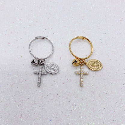 Anello Croce e Sonaglio