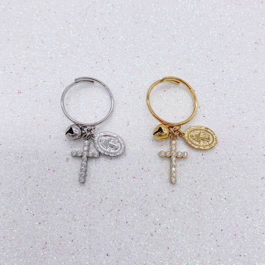 Anello Croce e Sonaglio